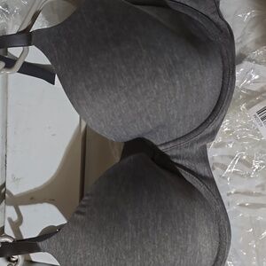 Aerie Real Sunnie Full Coverage Women's Size 38D Gray Bra